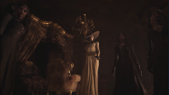 《生化危机8》吸血鬼夫人出场画面合集 嗜血的绝美贵妇