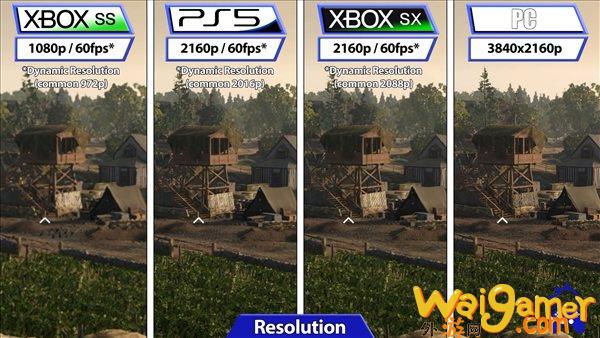 二战FPS《狙击精英5》多平台对比 PS5、XSX旗鼓相当