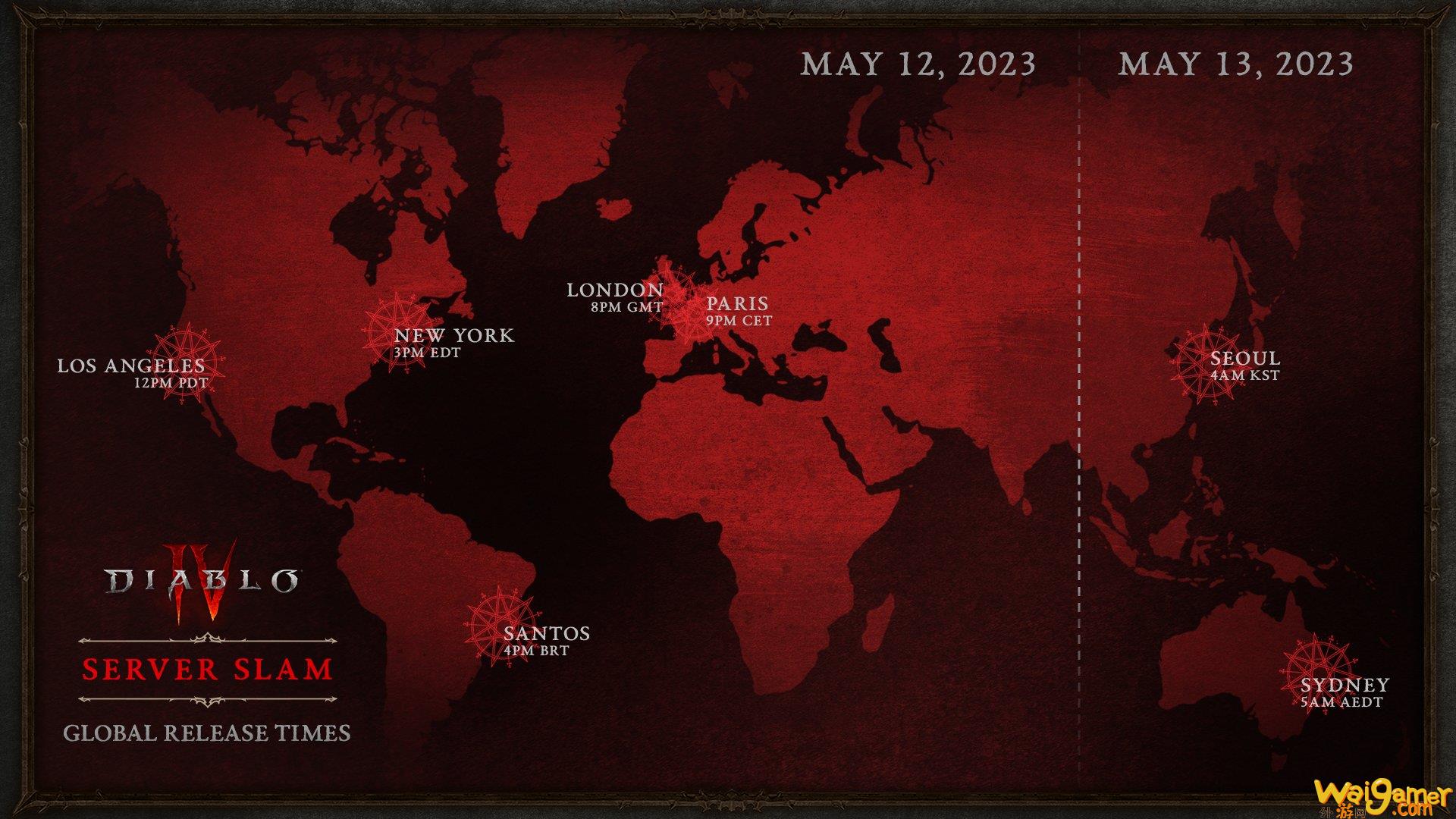 《暗黑破坏神4》压力测试预载开启 13号凌晨3点开服
