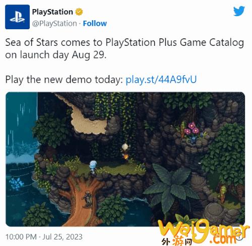 回合制RPG《星之海》首发加入PS+目录 8月29推出