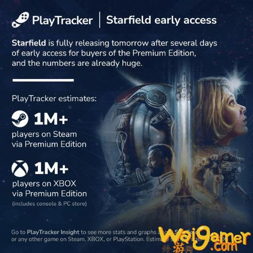 《星空》正式版现已上线!抢先体验版玩家数约200万，星空官方下载